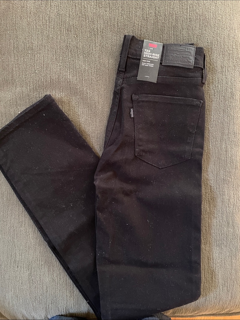 Levi's Men's Slim Straight Jeans in Black